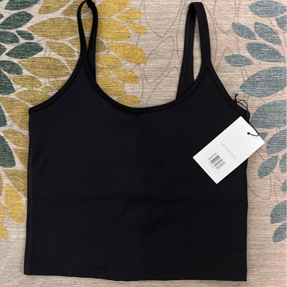 New With Tags Girlfriend Collective Crop Top